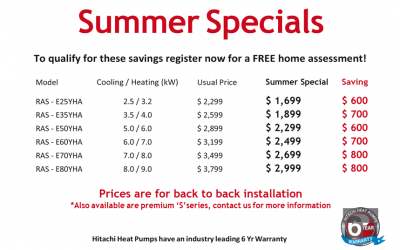 HITACHI SUMMER SPECIAL